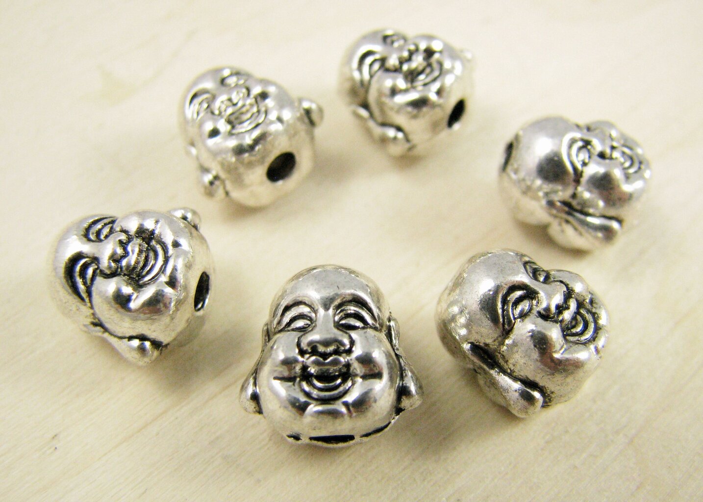 Vaherõngas "Buddha pea" 10 mm, 1 tk. цена и информация | Ehete valmistamine, helmestamine | kaup24.ee