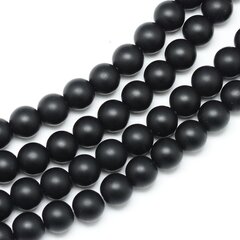 Black Stone helmed 8-9 mm 1 salk hind ja info | Ehete valmistamine, helmestamine | kaup24.ee