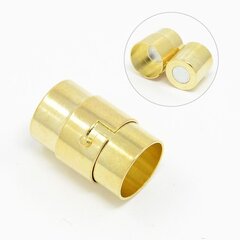 Messingist magnetkinnitus, 19x12 mm, 2 tk, 1 kott hind ja info | Ehete valmistamine, helmestamine | kaup24.ee