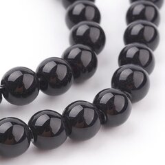 Klaashelmestest pärlid 6 mm, 1 haru hind ja info | Ehete valmistamine, helmestamine | kaup24.ee