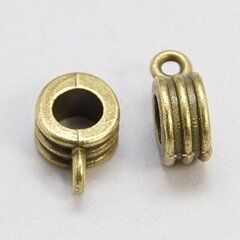 Ripatsihoidja 8x6 mm, 1 tk. цена и информация | Принадлежности для изготовления украшений, бисероплетения | kaup24.ee