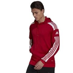 Спортивный джемпер мужской Adidas Squadra 21 Hoody M GP6435, красный цена и информация | Мужская спортивная одежда | kaup24.ee