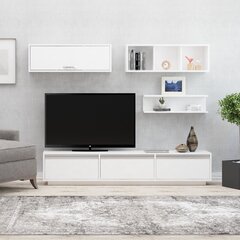 Комплект мебели для гостиной Kalune Design 746(I), белый цена и информация | Секции | kaup24.ee