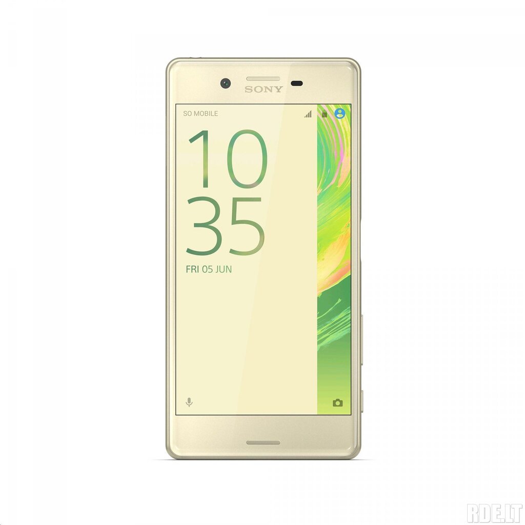 Mobiiltelefon Sony Xperia X Perfomance 32GB (F8131), kuldne (Lime Gold) hind ja info | Telefonid | kaup24.ee