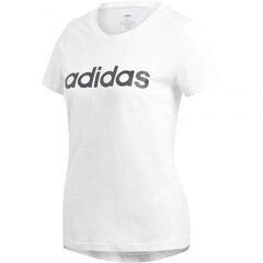Adidas Essentials Linear Slim Tee W naiste t-särk DU0629 hind ja info | Naiste spordiriided | kaup24.ee