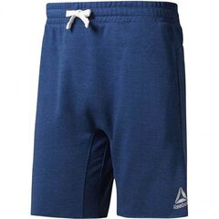 Meeste spordipüksid Reebok TE Marble Melange Short, sinine цена и информация | Мужская спортивная одежда | kaup24.ee