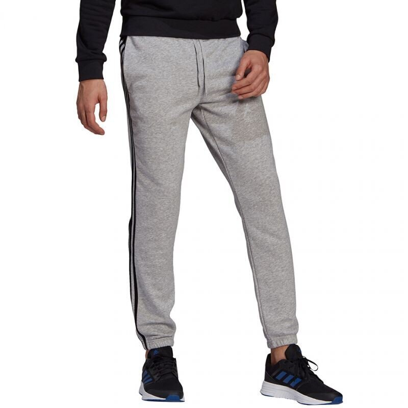 Meeste spordipüksid Adidas Essentials Tapered Elastic Cuff 3 Stripes Pant M GK9001 hind ja info | Meeste spordiriided | kaup24.ee