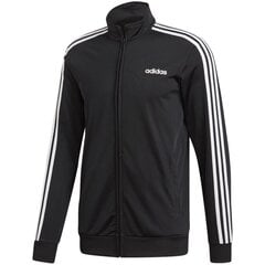 Meeste Dressipluus Adidas Essentials 3 Stripes Tricot, must Must 5XL hind ja info | Meeste pusad | kaup24.ee