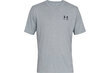 Meeste spordisärk UA Sportstyle Left Chest SS M 1326799 - gray (45585), hall цена и информация | Meeste spordiriided | kaup24.ee