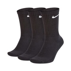 Meeste spordisokid Nike Everyday SX7664 010, 3 paari, must hind ja info | Meeste sokid | kaup24.ee