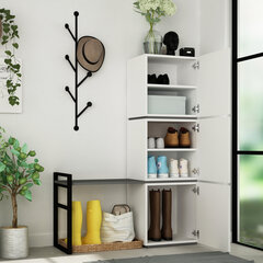 Комплект мебели для прихожей Kalune Design 855(I), белый цена и информация | Комплекты в прихожую | kaup24.ee