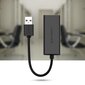 USB kaabel Ugreen 2.0 100 Mbps Ethernet external network adapter, juodas (CR110 20254) цена и информация | Mobiiltelefonide kaablid | kaup24.ee