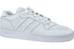 Meeste spordijalatsid Adidas Rivalry Low, valged hind ja info | Spordi- ja vabaajajalatsid meestele | kaup24.ee