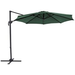 Уличный зонт Kazuar, темно-зеленый цена и информация | Зонты, маркизы, стойки | kaup24.ee