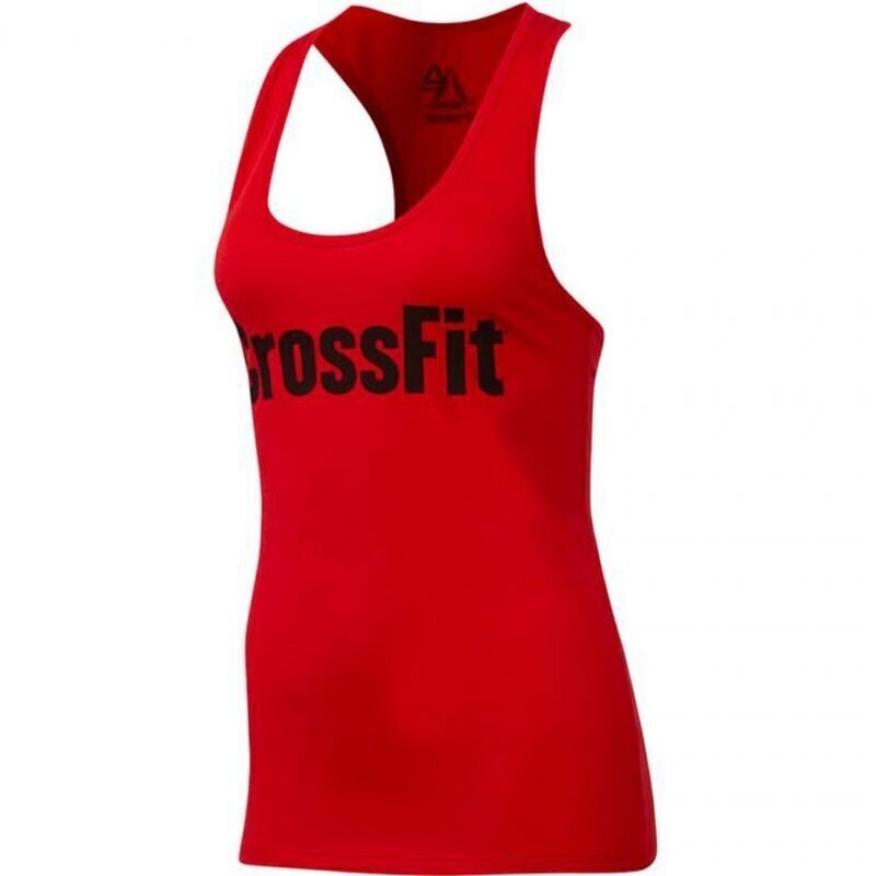 Naiste spordisärk Reebok CF Graphic Tank FW DP1226, punane цена и информация | Naiste spordiriided | kaup24.ee