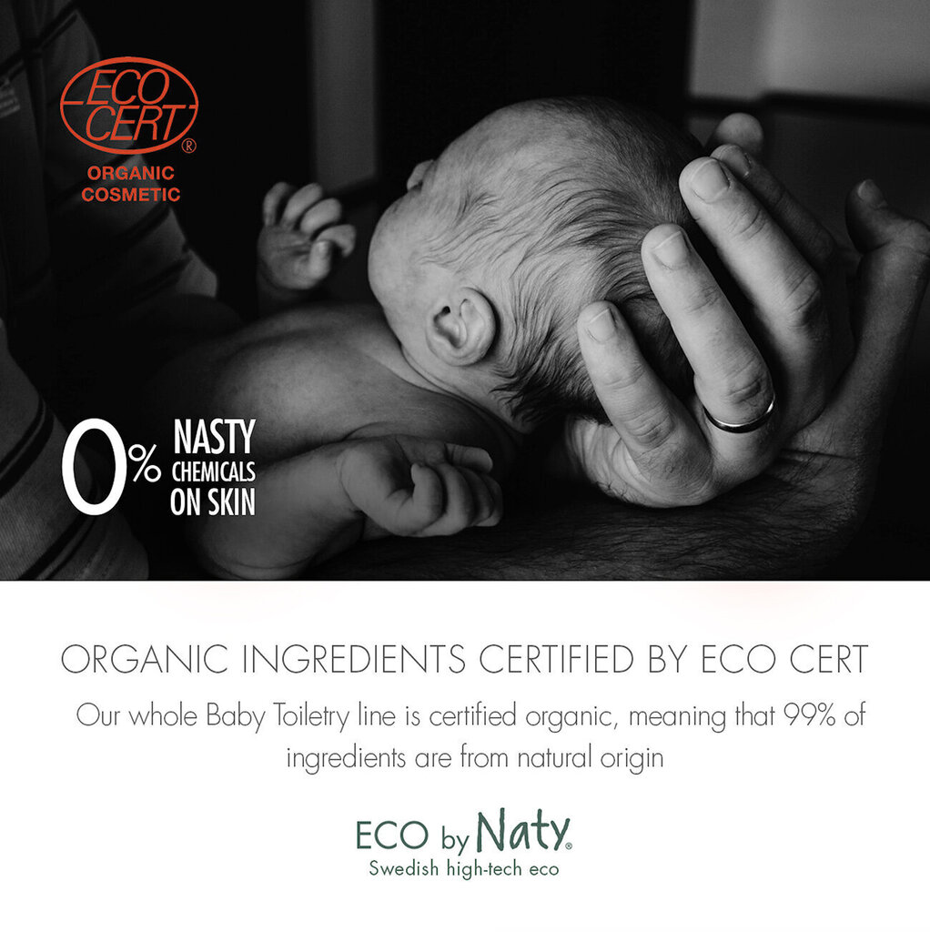 Vannivaht beebidele Eco by Naty, 200 ml цена и информация | Laste ja ema kosmeetika | kaup24.ee