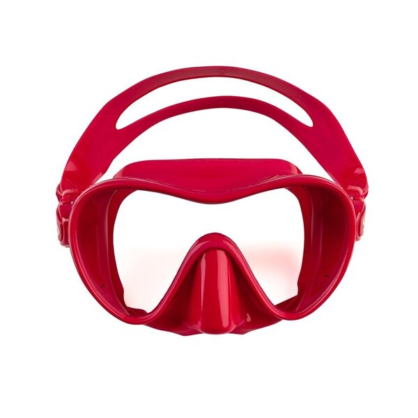 Komplekt Scorpena mask+snorkeling toru, punane hind