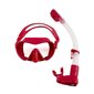 Komplekt Scorpena mask+snorkeling toru, punane