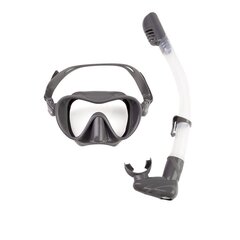 Komplekt Scorpena mask+snorkeling toru, hall hind ja info | Snorgeldamise komplektid | kaup24.ee