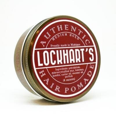 Lockhart's Authentic medium hold Hair Pomade keskmise hoidmisega juuksepomade 113 g цена и информация | Viimistlusvahendid juustele | kaup24.ee