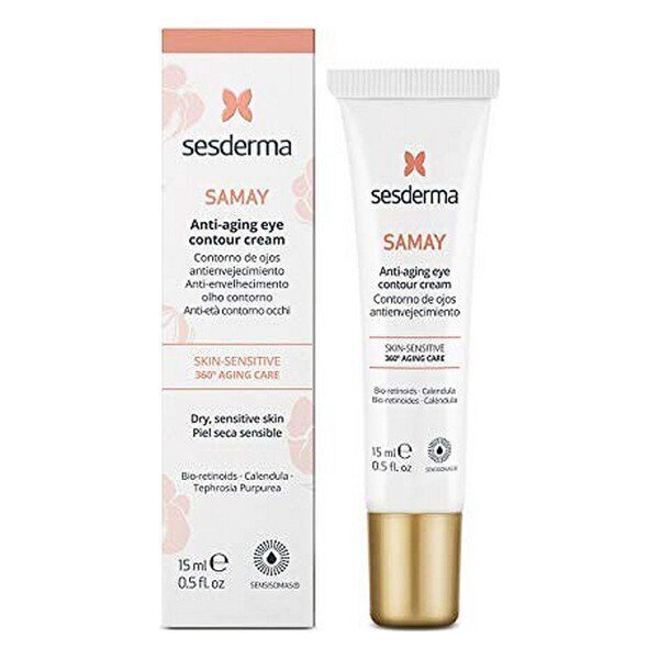 Vananemisvastane silmaümbruskreem Sesderma Samay Anti Aging Eye Contour Cream, 15 ml цена и информация | Silmakreemid, seerumid | kaup24.ee