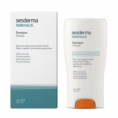 Шампунь Sesderma Sebovalis, 200 мл цена и информация | Шампуни | kaup24.ee