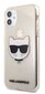 Karl Lagerfeld KLHCN61CHTUGLGO Choupette Head Glitter kaitsev telefoniümbris, Apple iPhone 11, kuld hind