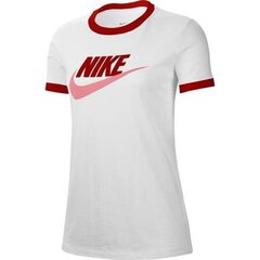 Naiste särk Nike Tee Futura Ringe, valge CI9374-101 цена и информация | Спортивная одежда для женщин | kaup24.ee