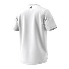 Футболка мужская футбольная Adidas Tango Big Logo Tee M FJ6340, белая цена и информация | Мужская спортивная одежда | kaup24.ee