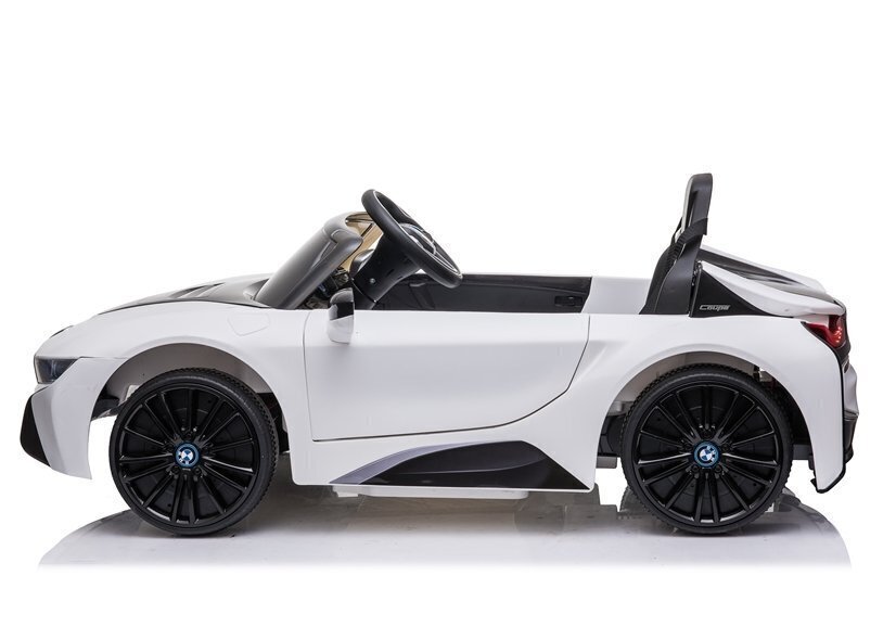 Elektriauto lastele BMW I8 JE1001, valge hind ja info | Laste elektriautod | kaup24.ee