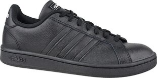 Meeste spordijalatsid Adidas Grand Court EE7890, must hind ja info | Spordi- ja vabaajajalatsid meestele | kaup24.ee