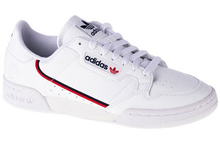 Spordijalatsid meestele Adidas Continental 80 Vegan FW2336, valge hind ja info | Spordi- ja vabaajajalatsid meestele | kaup24.ee