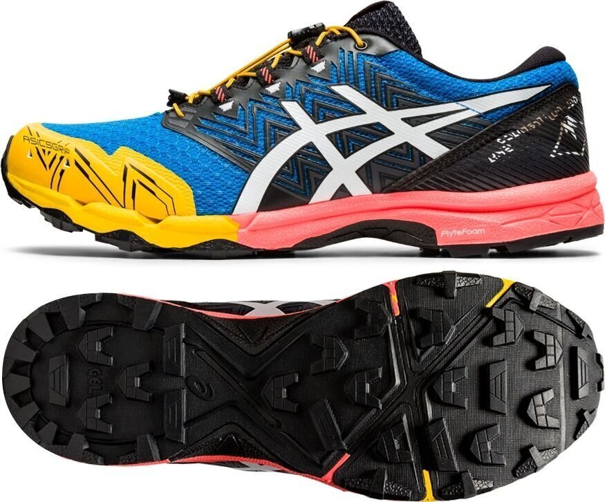 Meeste jooksujalatsid Asics Gel-FujiTrabuco 1011A900-400, 48, sinine hind ja info | Spordi- ja vabaajajalatsid meestele | kaup24.ee