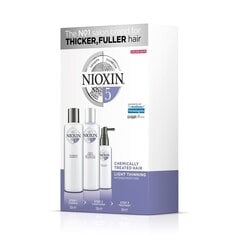 Komplekt Nioxin 3D Care System 5: šampoon 150 ml + palsam 150 ml + seerum 50 ml hind ja info | Šampoonid | kaup24.ee