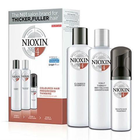 Komplekt Nioxin System 4: šampoon 300 ml + palsam 300 ml + seerum 100 ml цена и информация | Šampoonid | kaup24.ee