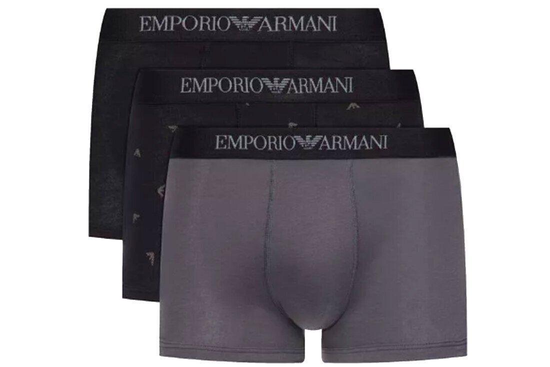 Lühikesed püksid meestele Emporio Armani 3 Pack aluspesu 111625-9A722-70020, 3 tk hind ja info | Meeste aluspesu | kaup24.ee