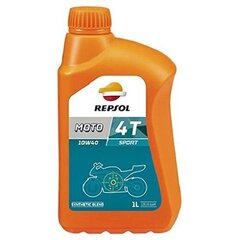 Полусинтетическое масло REPSOL MOTO SPORT 4T 10W40, 1 л цена и информация | Моторные масла | kaup24.ee