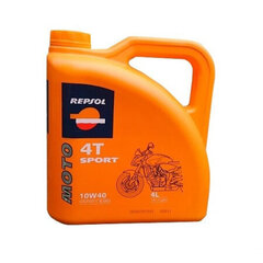 REPSOL MOTO SPORT 4T 10W40 4L hind ja info | Mootorrataste mootoriõlid | kaup24.ee