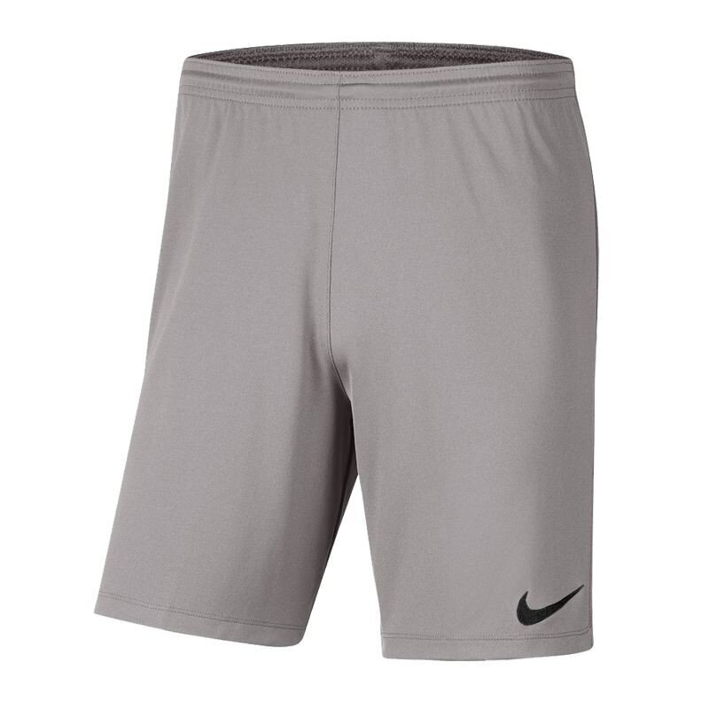 Spordipüksid poistele Nike Park III Knit Jr BV6865-017, 52319, hall цена и информация | Poiste lühikesed püksid | kaup24.ee