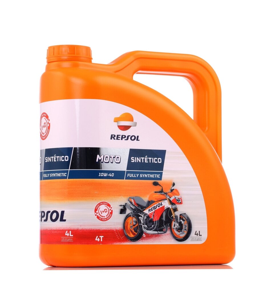 REPSOL MOTO SINTETICO 4T 10W40 4L hind ja info | Mootorrataste mootoriõlid | kaup24.ee