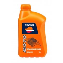 Смазка для смазки трансмиссий мотоциклов REPSOL MOTO TRANSMISIONES 80W90, 1 л цена и информация | Моторные масла | kaup24.ee