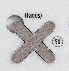 Эпоксидная затирка для плитки с имитацией дерева Fugalite Bio Parquet Fagus 58, 3 кг (A+B) цена и информация | Грунтовки, шпатлевки и др. | kaup24.ee