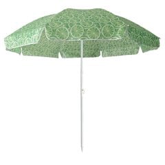 Наружный зонт Patio Poly 2,4 м, зеленый цена и информация | Зонты, маркизы, стойки | kaup24.ee