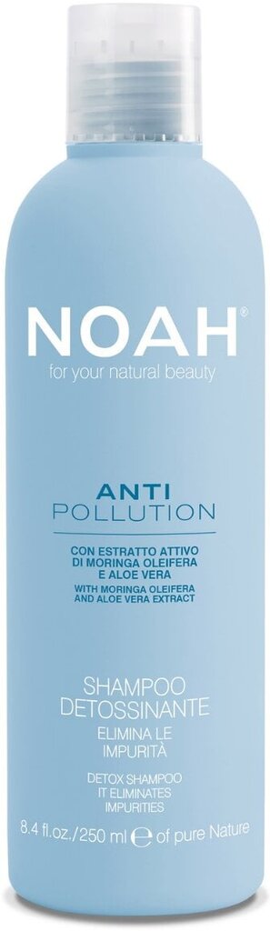 Šampoon aaloega Noah Detox Anti Pollution 250ml цена и информация | Šampoonid | kaup24.ee