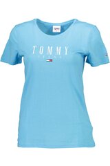 Naiste T-särk Tommy Hilfiger, sinine цена и информация | Женские футболки | kaup24.ee