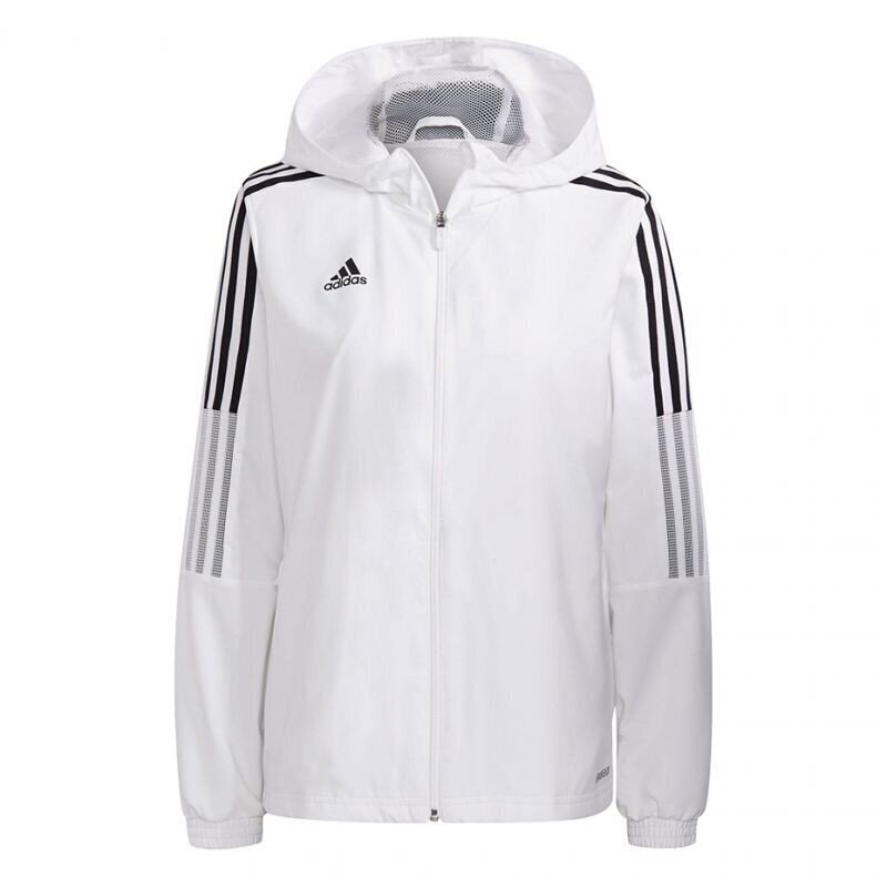 Naiste kampsun Adidas Tiro 21 WindBreaker W GP4970 77935, valge hind ja info | Naiste pusad | kaup24.ee