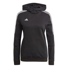 Джемпер женский Adidas Tiro 21 Sweat Hoody M GM7329 77937, черный цена и информация | Женские толстовки | kaup24.ee