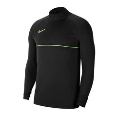 Джемпер мужской Nike Dri-FIT Academy 21 Dril M CW6110-015, черный цена и информация | Мужская спортивная одежда | kaup24.ee