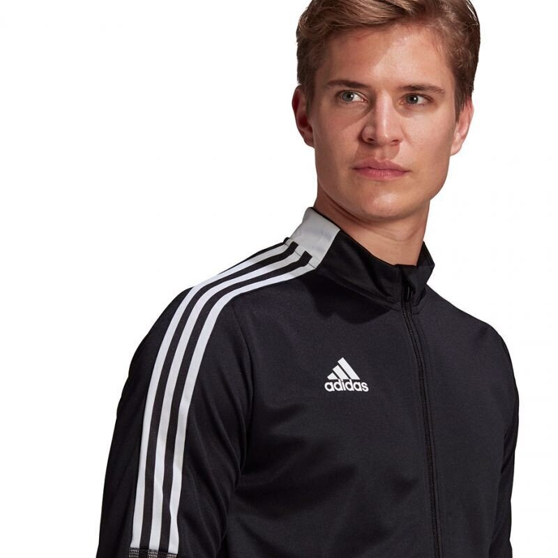 Meeste dressipluus Adidas Tiro 21 Track M GM7319 77614, must цена и информация | Meeste pusad | kaup24.ee