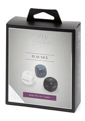 Fifty Shades of Grey täringud Play Nice Kinky Dice for Couples hind ja info | Erootilised kingitused ja suveniirid | kaup24.ee